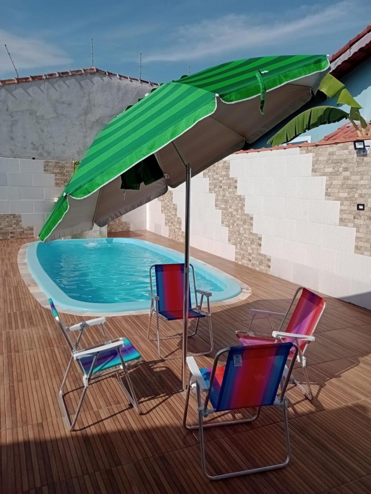 Casa Na Praia Com Piscina E Churrasqueira Itanhaem Bagian luar foto